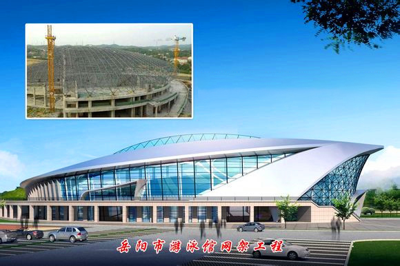 柳州游泳池网架